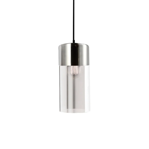 [CIE15047/CR] GURION - COLGANTE 1 LUZ E27 CROMO
