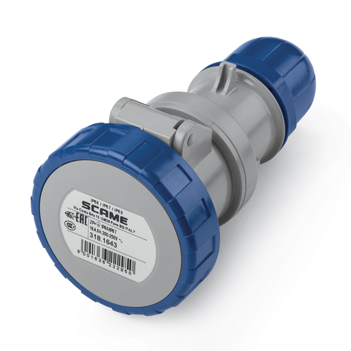[SCA318.1643] ACOPLE IP67 2P+T 16A 220V 6H