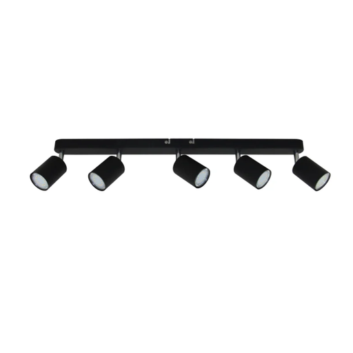 [CIE5000/05/NE] SUR V - APLIQUE 5 LUCES GU10 NEGRO