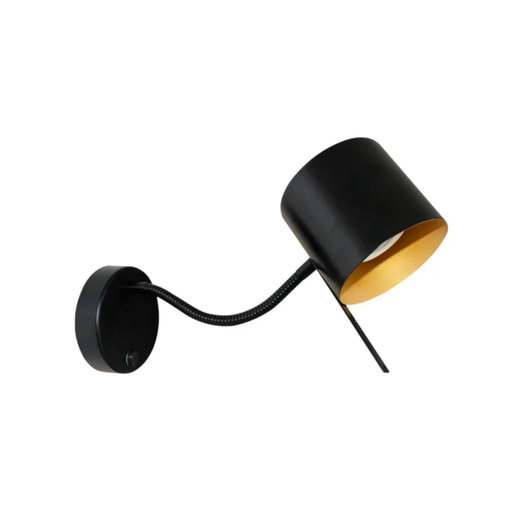 [CIE4021] TOFY - APLIQUE CABECERA FLEXIBLE GU10 NEGRO