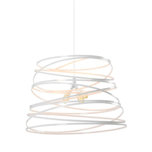 [CIE19082/BL] TWIST XL - COLGANTE 4 LUCES E27 BLANCO