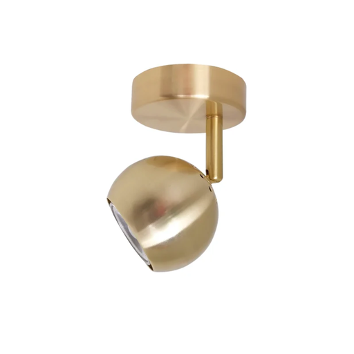 [CIE5001/OR/01] VENUS I - APLIQUE 1 LUZ BOCHA GU10 ORO SATINADO