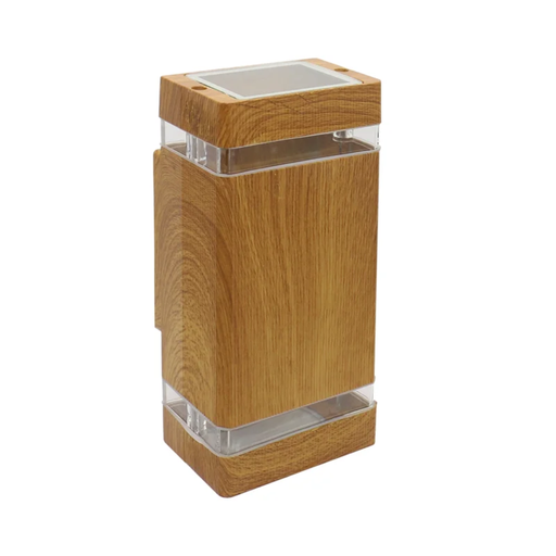 [CIE38045/BI/MA] WALNUT II - DIFUSOR BIDIRECCIONAL ALUMINIO RECTO 2XGU10 MADERA