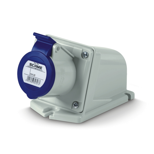 [SCA514.3253] Toma base hembra industrial de aplicar 32A 2P+T 6h 200-250V 50Hz 60Hz bornes con tornillo Xenia
