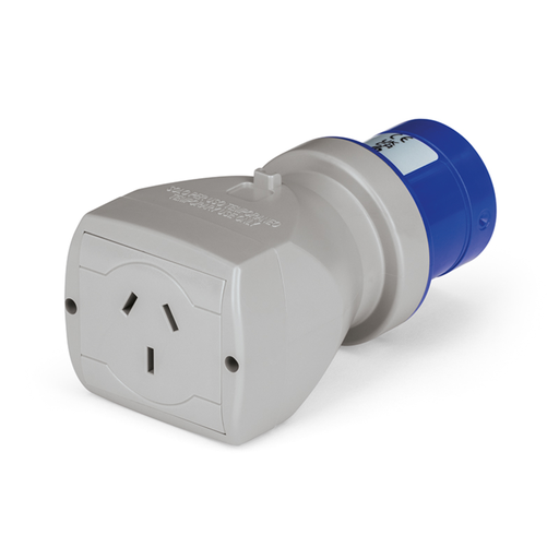 [SCA610.378] Adaptador Toma Simple Industrial 2P+T 16A 250V Adapto