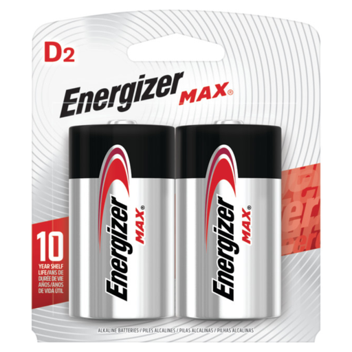 [ENR922661] Pila Alcalina Energizer D E95 Blister x 2