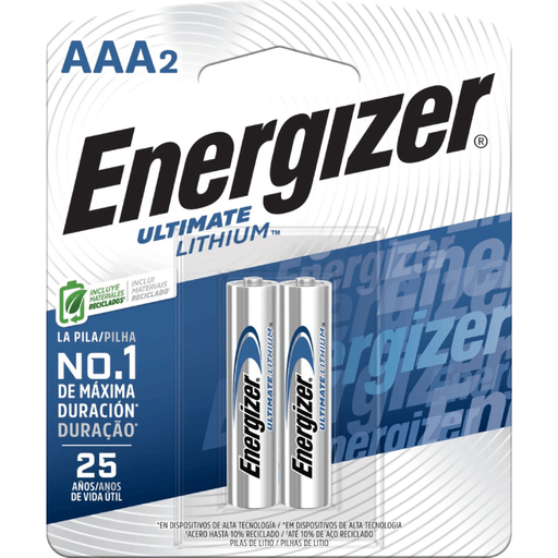 [ENR925601] Pila Litio AAA L92 Blister x 2 (Singapur)