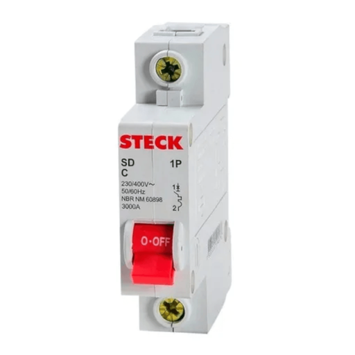 [STESDD61C06] TERMICA SERIE SD61 06A 1P CURVA C 3KA