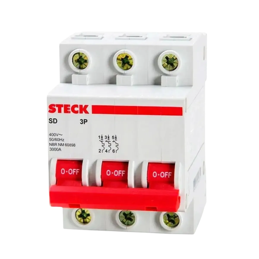 [STESDD63C25] TERMICA SERIE SD63 25A 3P CURVA C 3KA