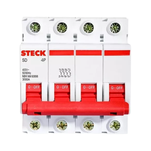 [STESDD64C63] TERMICA SERIE SD64 63A 4P CURVA C 3KA