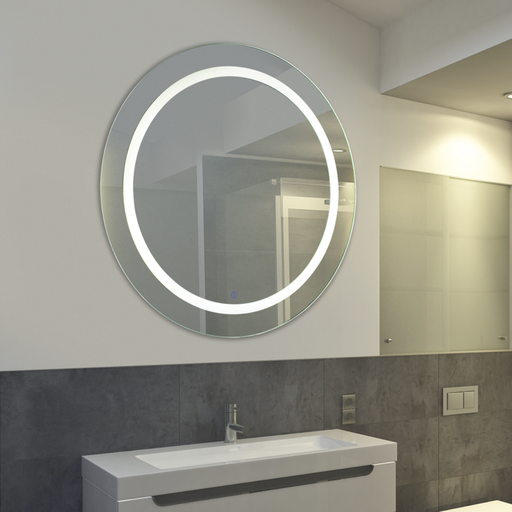 [DABESPEJO-3] Espejo circular 80cm con luz touch led 28w por dentro