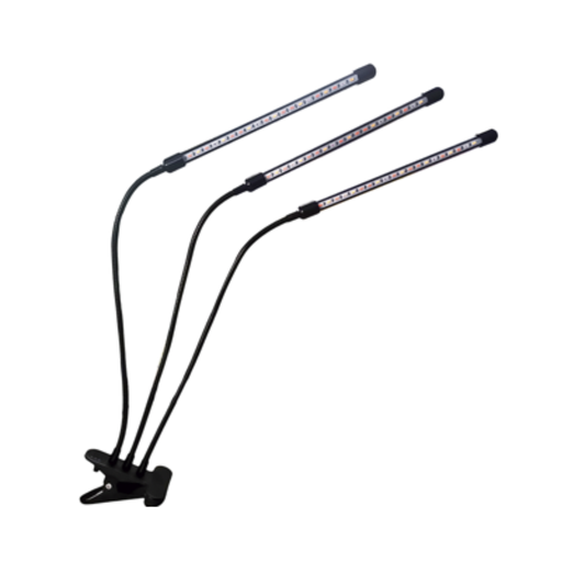 [TBCLGR-C3X10] FULL ESPECTRO LUMINARIA A LED TBCIN PARA PLANTAS Y CULTIVOS DE INTERIOR CON CLIP SUJETADOR 3X10W