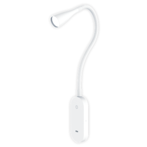 [TBCVEL-5W-B] VELADOR A LED TBCIB PARA PARED SOFT BLANCO 5W CON SALIDA USB