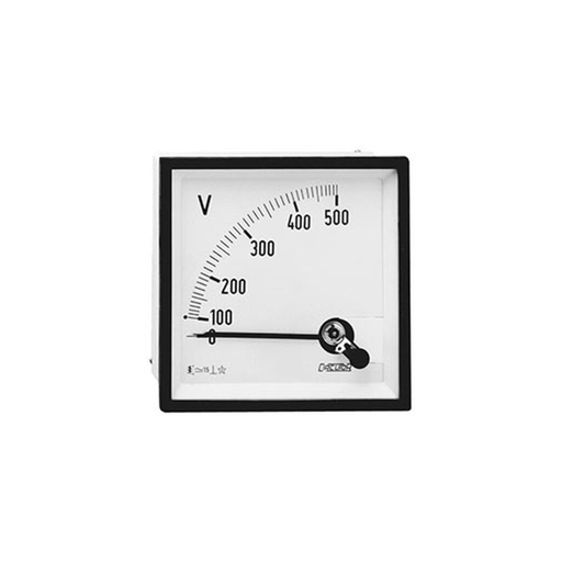 [CIRM10438] Voltímetro de hierro móvil (C.A.)  500V EC 96