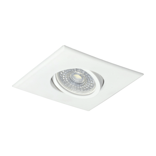 [FERSE-116BLA] Spot de embutir 105 x 105mm. de pvc c/ port. GZ-10