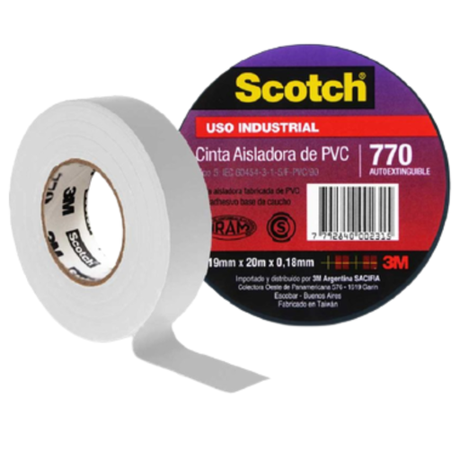 [MMM66062] Temflex 165 19mm x 9m blanca