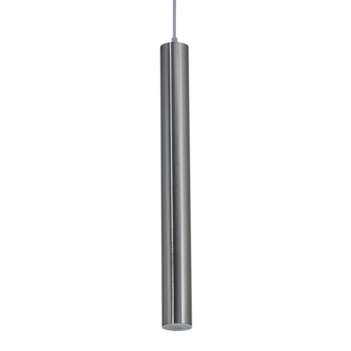 [FERC-167/50/ACE] Colgante "TUBO" 1 x GU-10 (Ø50 x H:500 mm.)