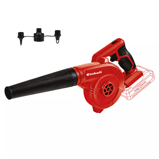 [ITU3408001] Soplador de taller inalámbrico  TE-CB 18 /180 .Batería compatible conPower X Change. 18 V . Velocidad de soplado 180 Km/h Velocidad 1500 min-1 . Equipo sin bateria ni cargador.