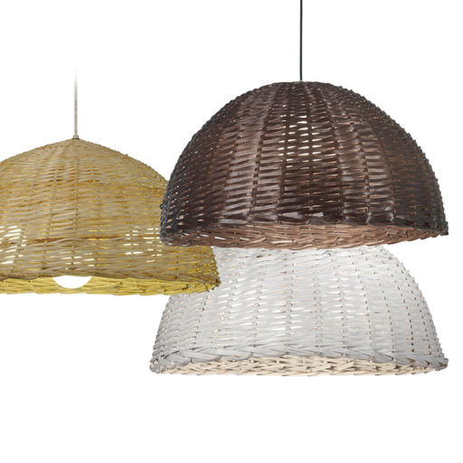 [CAR50X30 TEJIDABL] CAMPANA DE MIMBRE BLANCA 50X30 TEJIDA