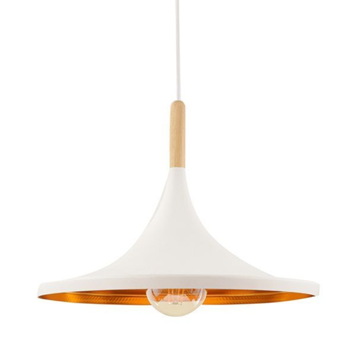 [LEU3367] ARTEFACTO COLGANTE BEAT WIDE LEUK BLANCO