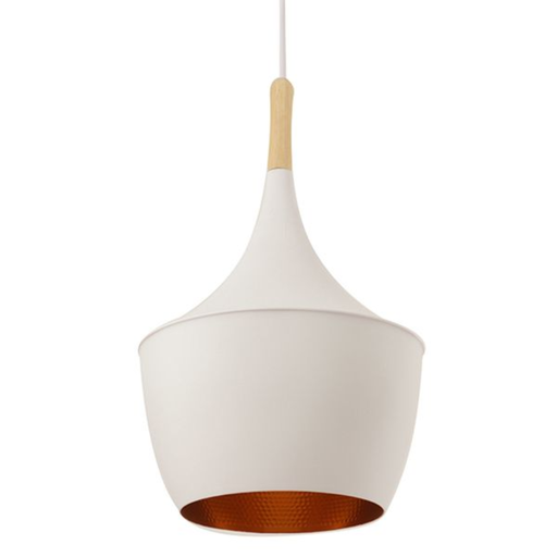 [LEU3369] ARTEFACTO COLGANTE BEAT FAT LEUK BLANCO