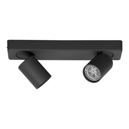 [LEU4199] LUMINARIA APLIQUE KATHARO II NEGRO LEUK