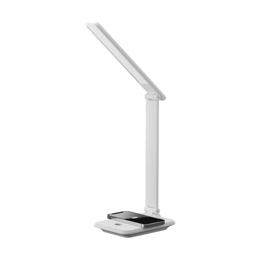 [CORVENUS BLANCO] LAMPARA LED VELADOR BLANCO, 8W 600LM, AC100-240V, RA>80, BLANCO CALIDO, DIMEABLE, CARGADOR INALAMBRICO