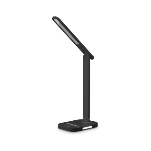 [CORDIANA NEGRO] Velador diana negro 7w dimerizable con carga USB Macroled