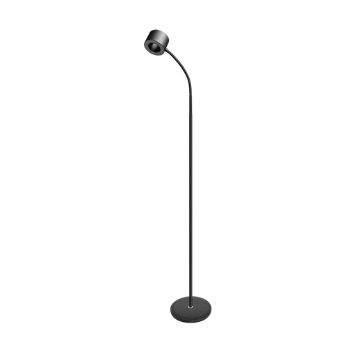 [CORMARTE NEGRO] Lamapra de pie dimerizable 11W Macroled negra