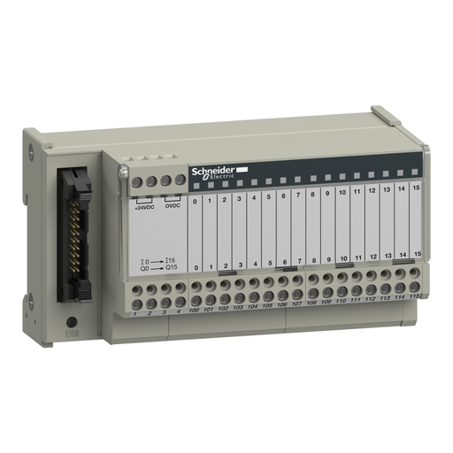 [SCHABE7H16R11] Telefast - Base 16 vias para DI o DO Conector HE10