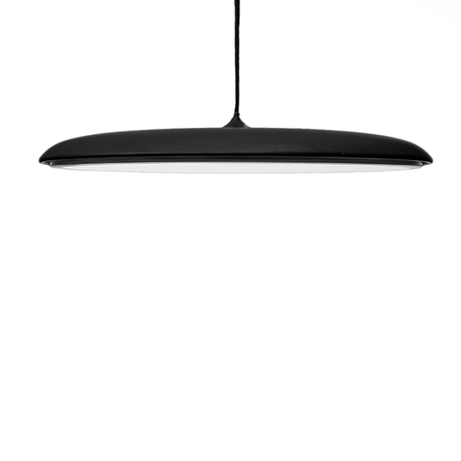 [VONVK-MATIZ-NG-15W-WW DIM] Iluminación Interior suspendidos VK MATIZ 15W negro 1200 D250 x H60mm