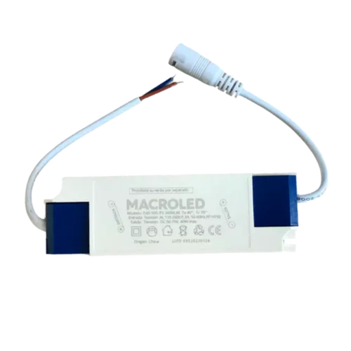 [CORP40-595-PS-3600LM-DR] DRIVER PARA PANEL 40W ENTRADA AC110-260V