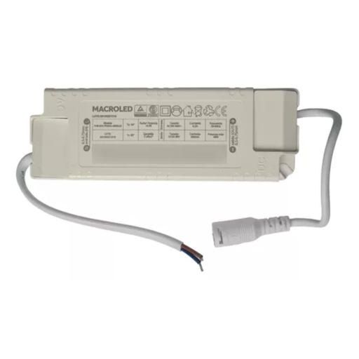 [CORP48-605-PMMA-4800LM-DR] DRIVER PARA PANEL 48W ENTRADA AC110-260V