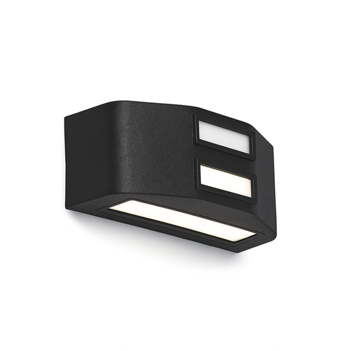 [FAR4311/BLP] Bidireccional vidrio plano y lente  - E27 Led.