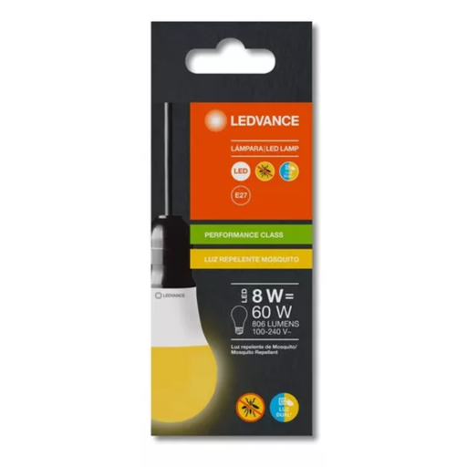 [LED7019052] BULBO CLASSIC A60 MOSQUITO DUAL 8W E27 FRIA