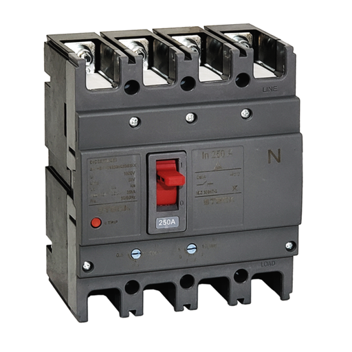 [STES4D160TM100] INTERRUPTOR AUTOMATICO CAJA MOLDEADA T160 4X100A 35KA RELE TERMOMAGNETICO AJUSTABLE