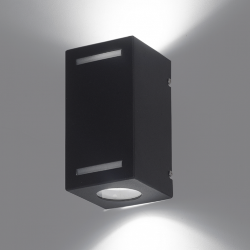 [FERAP-2700N/T] Aplique difusor"BOLONIA" 2xGU-10 (95x95x182mm)