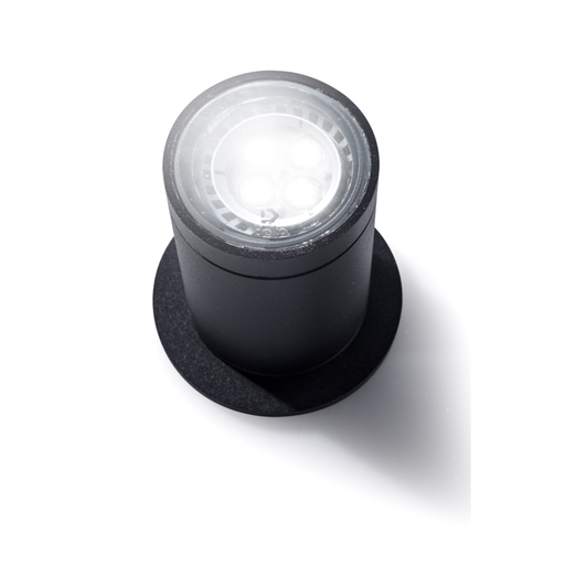 [IDED-500 NE] D-500 (Aplique para lampara dicroica) negro