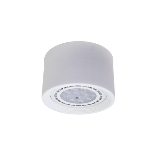 [MAC2406 / ABL] Plafón Fijo Ø158x125mm para Lámpara Ar111 - GU10 20cm blanco