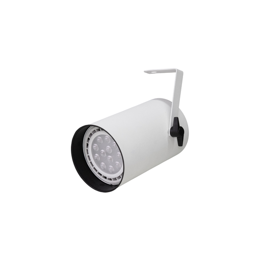 [MAC1018BL] Spot Ø120x190mm para lámpara AR111 GU10 30cm blanco texturado