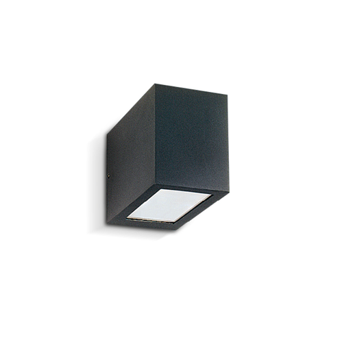 [FWIFWI1999 ALUM Lente Vidrio NE] Aplique de Pared Lente Vidrio negro
