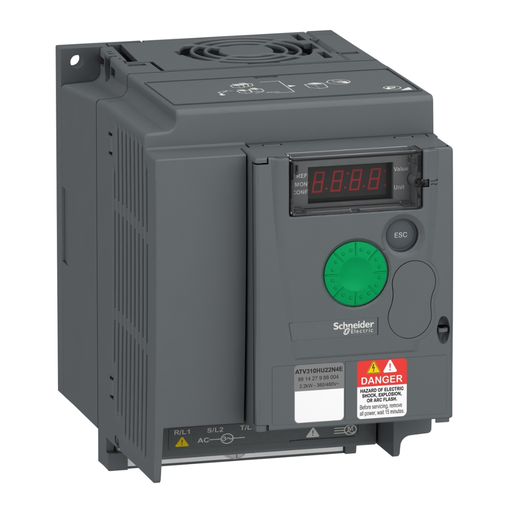 [SCHATV310HU22N4E] Variador de velocidad ATV310, 2,2 kW, 3 hp, 380. 460 V, 3 fase