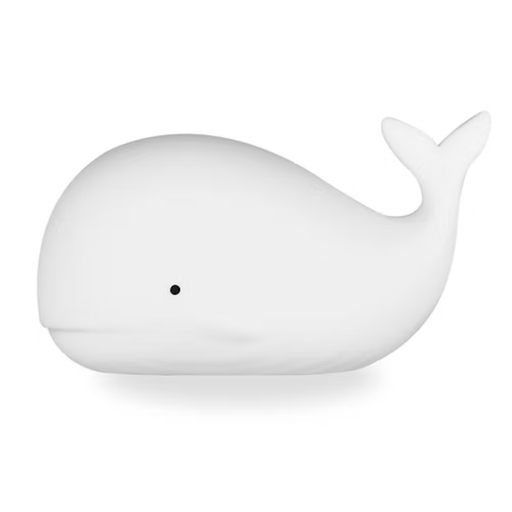 [PRBILRA-BALLENA] Velador Infantil Recargable - Ballena - RGB - Silicona