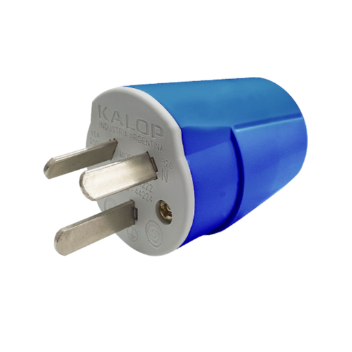[KALKD44221] Ficha Heavy duty Azul (1ca*3bol*120u.)