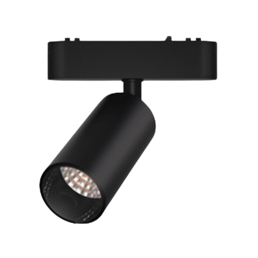 [CORRMS-CM-N-12W-36G-WW] CABEZAL MOVIL ANTIDESLUMBRAMIENTO NEGRO PARA RIEL MAGNETICO SKYLINE ø45MM MACROLED, DC48V, 12W, 2700K, 36°, RA>90