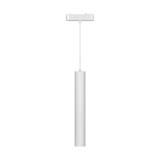 [CORRMS-S-CC-B-15W-24G] COLGANTE CILINDRICA BLANCO SMART PARA RIEL MAGNETICO SKYLINE ø45MM MACROLED, DC48V, 15W, 2000-5000K, 24°, RA>90