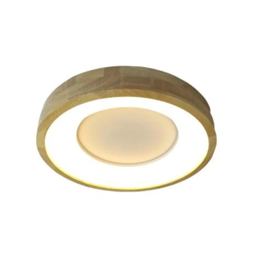 [CIE19153] MANANTIALES - APLIQUE LED BLANCO CALIDO 36W DIAMETRO 45 MADERA NATURAL