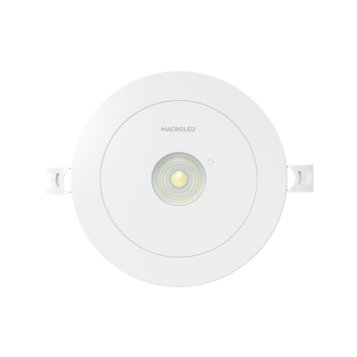 [COREML-COB-300] LUZ DE EMERGENCIA COB DE EMBUTIR, AC100-240V, 300LM, BATERIA 3.7V 2400mAh 3-4HS BCO FRIO 7000K