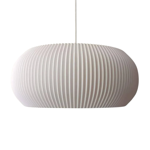 [CHJART127] Lámpara colgante Tyre Curve Varonoi 60cm blanco