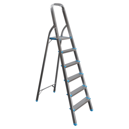 [GMMG218AR] Escalera Aluminio 6 Escalones
